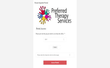 Preferred Therapy Services Website